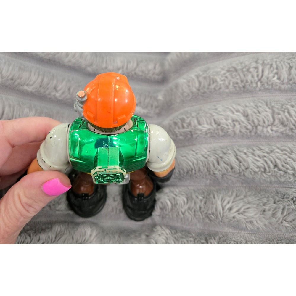 Fisher-Price Rescue Heroes Jack Hammer Construction Action Figure Vintage 1998 - Picture 6 of 8